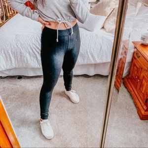 Aeropostale Bethany Mota Textured Leggings